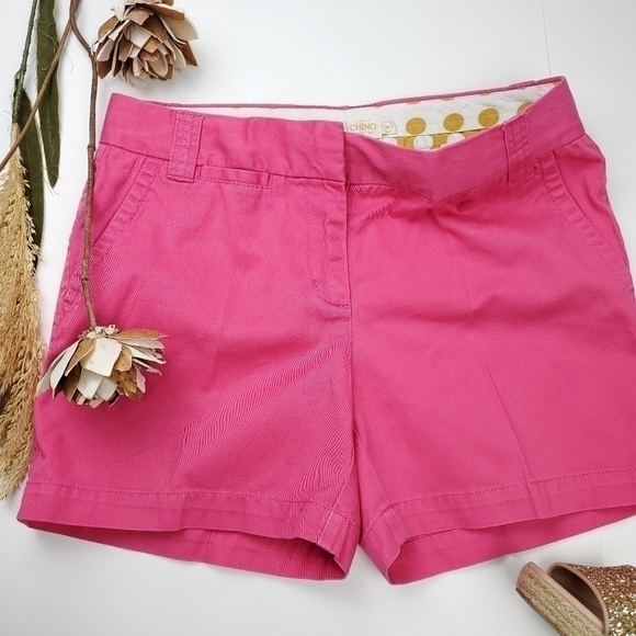 J. Crew Chino Classic Twill City Fit Pink Shorts 4 - Picture 9 of 9